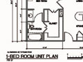 Enlarge 1-Bedroom Floor Plan